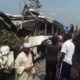 ကင်မရွန်းနိုင်ငံတွင် ဒီဇင်ဘာ ၂၇ ရက်က ဖြစ်ပွားသော ယာဉ်မတော်တဆမှုမြင်ကွင်းအားတွေ့ရစဉ်(ဓာတ်ပုံ-အင်တာနက်)