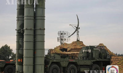 ဆီးရီးယား နိုင်ငံတွင် ဖြန့်ကျက်ချထားသော ရုရှားနိုင်ငံထုတ် S-400 လေကြောင်းကာကွယ်ရေးစနစ် အား မြင်တွေ့ရစဉ်(ဆင်ဟွာ)