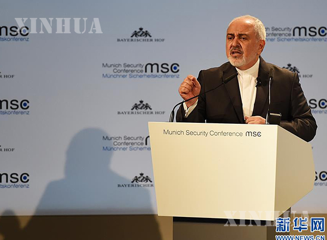 အီရန်နိုင်ငံ နိုင်ငံခြားရေးဝန်ကြီး Mohammad Javad Zarif အားမြင်တွေ့ရစဉ်(ဆင်ဟွာ)