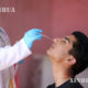အီရတ်နိုင်ငံ ဘဂ္ဂဒက်တွင် ကိုရိုနာဗိုင်းရပ်စ် စစ်ဆေးမှုများ ပြုလုပ်နေသည်ကို ဇန်နဝါရီ ၃၁ ရက်က တွေ့ရစဉ်(ဆင်ဟွာ)